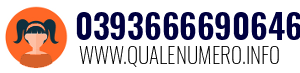 Numero di telefono 0393666690646 0393666690646