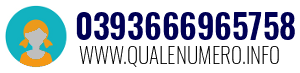 Numero di telefono 0393666965758 0393666965758