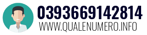 Numero di telefono 0393669142814 0393669142814