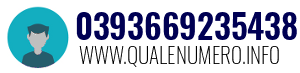 Numero di telefono 0393669235438 0393669235438