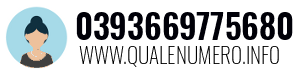 Numero di telefono 0393669775680 0393669775680