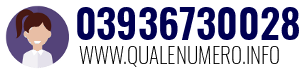 Numero di telefono 03936730028 03936730028