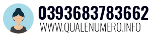 Numero di telefono 0393683783662 0393683783662