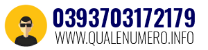 Numero di telefono 0393703172179 0393703172179