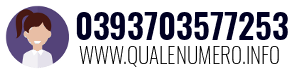 Numero di telefono 0393703577253 0393703577253