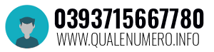 Numero di telefono 0393715667780 0393715667780