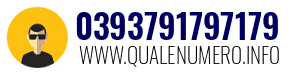 Numero di telefono 0393791797179 0393791797179