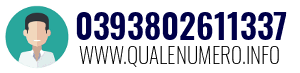 Numero di telefono 0393802611337 0393802611337