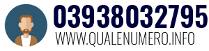 Numero di telefono 03938032795 03938032795