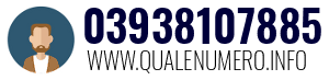 Numero di telefono 03938107885 03938107885