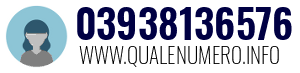 Numero di telefono 03938136576 03938136576