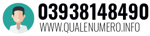 Numero di telefono 03938148490 03938148490