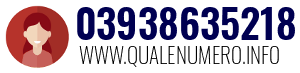 Numero di telefono 03938635218 03938635218