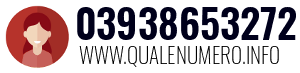 Numero di telefono 03938653272 03938653272