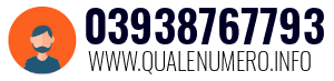Numero di telefono 03938767793 03938767793