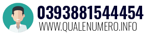 Numero di telefono 0393881544454 0393881544454