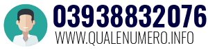Numero di telefono 03938832076 03938832076