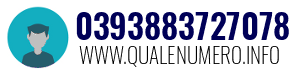 Numero di telefono 0393883727078 0393883727078