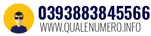 Numero di telefono 0393883845566 0393883845566