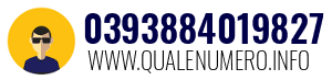 Numero di telefono 0393884019827 0393884019827