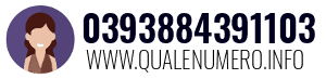 Numero di telefono 0393884391103 0393884391103