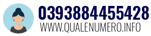 Numero di telefono 0393884455428 0393884455428