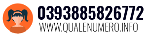 Numero di telefono 0393885826772 0393885826772