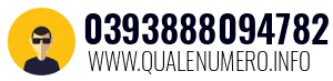 Numero di telefono 0393888094782 0393888094782