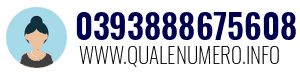 Numero di telefono 0393888675608 0393888675608