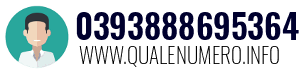 Numero di telefono 0393888695364 0393888695364