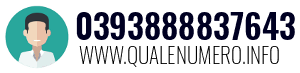 Numero di telefono 0393888837643 0393888837643
