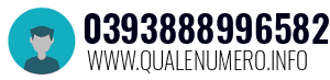 Numero di telefono 0393888996582 0393888996582