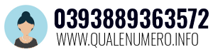 Numero di telefono 0393889363572 0393889363572