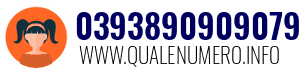 Numero di telefono 0393890909079 0393890909079