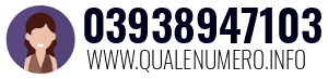 Numero di telefono 03938947103 03938947103