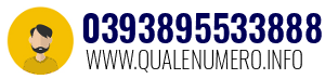 Numero di telefono 0393895533888 0393895533888