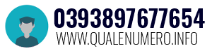 Numero di telefono 0393897677654 0393897677654