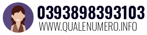 Numero di telefono 0393898393103 0393898393103