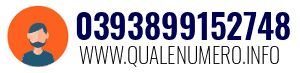 Numero di telefono 0393899152748 0393899152748