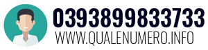 Numero di telefono 0393899833733 0393899833733