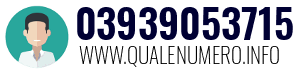 Numero di telefono 03939053715 03939053715