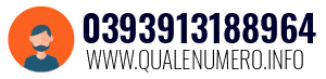 Numero di telefono 0393913188964 0393913188964