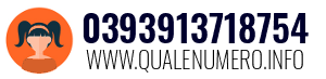 Numero di telefono 0393913718754 0393913718754