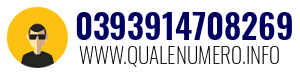 Numero di telefono 0393914708269 0393914708269