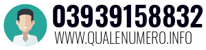 Numero di telefono 03939158832 03939158832