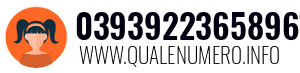 Numero di telefono 03939223658961 03939223658961