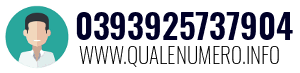 Numero di telefono 0393925737904 0393925737904