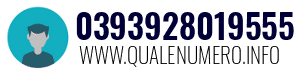Numero di telefono 0393928019555 0393928019555