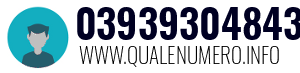 Numero di telefono 03939304843 03939304843