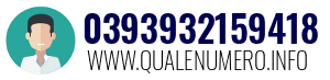 Numero di telefono 0393932159418 0393932159418